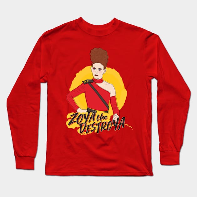 The DestroYA Long Sleeve T-Shirt by Plan8